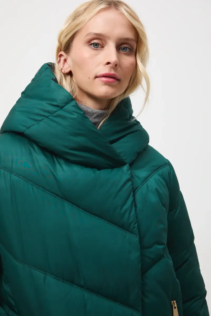 giacca donna colore verde Turchese miniatura 5