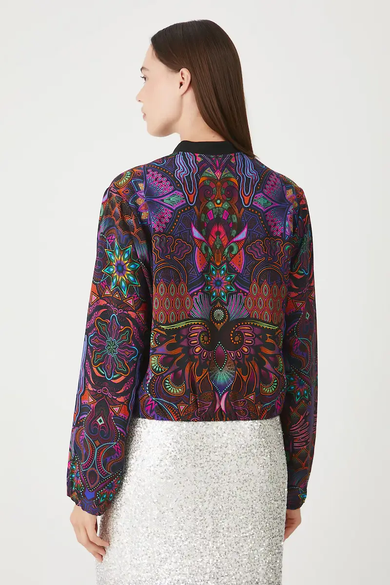 giacca donna Multicolore miniatura 3