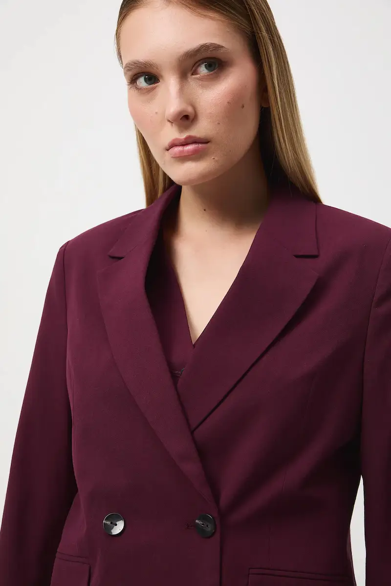 Medicine Giacca doppiopetto granata miniatura 4