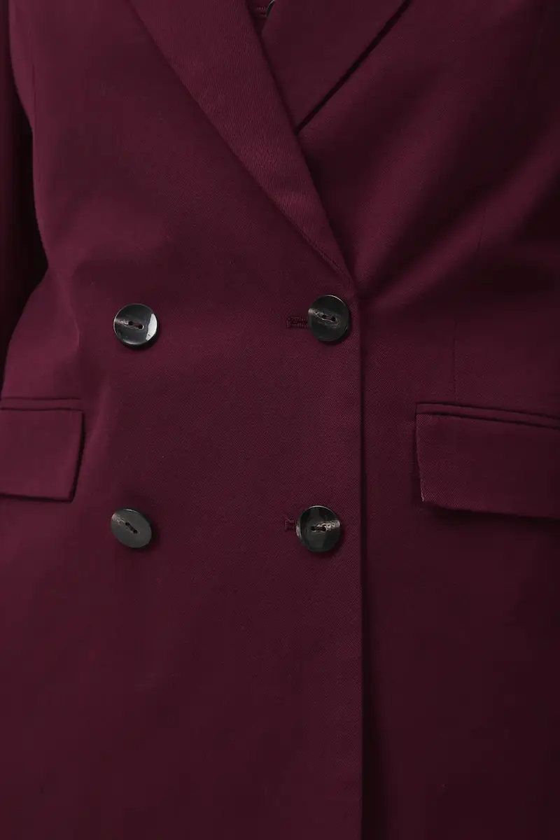 Medicine Giacca doppiopetto granata miniatura 5