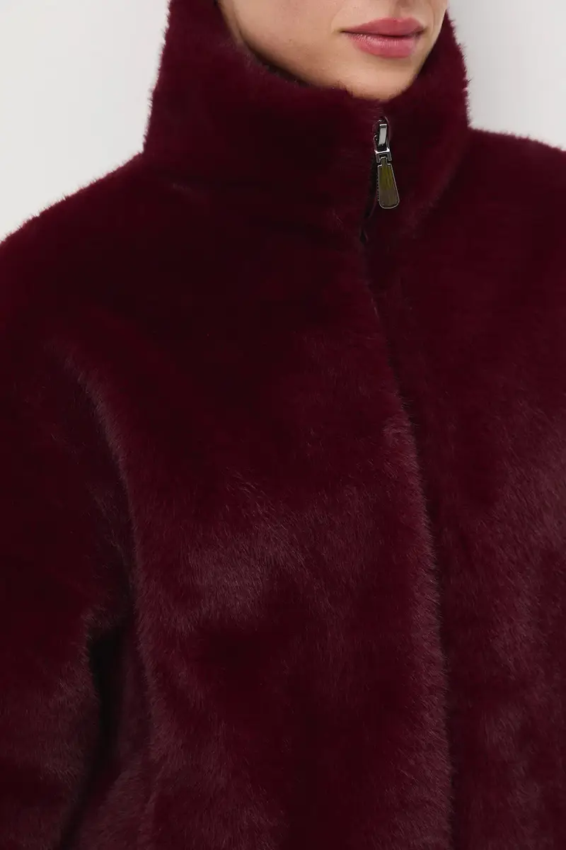 Medicine Giacca granata oversize in morbido tessuto miniatura 5