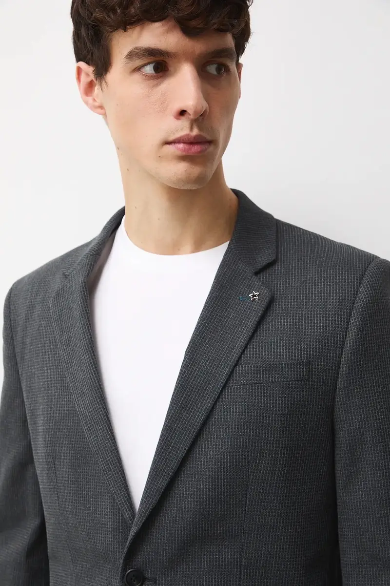 giacca Grigio miniatura 5