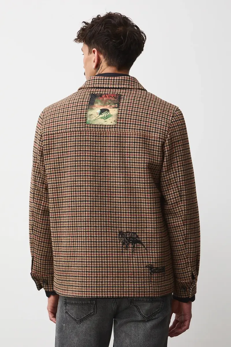 giacca Marrone miniatura 4