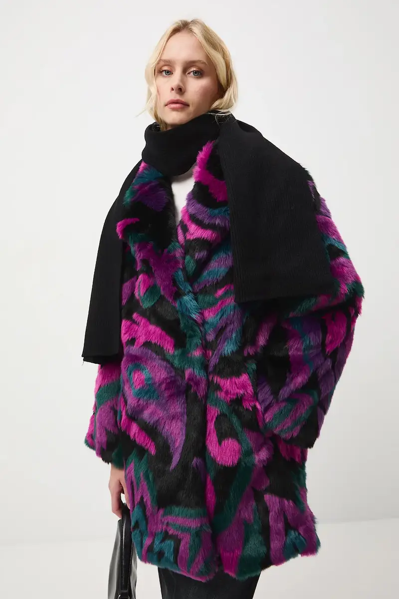 Medicine Giacca multicolore oversize miniatura 3