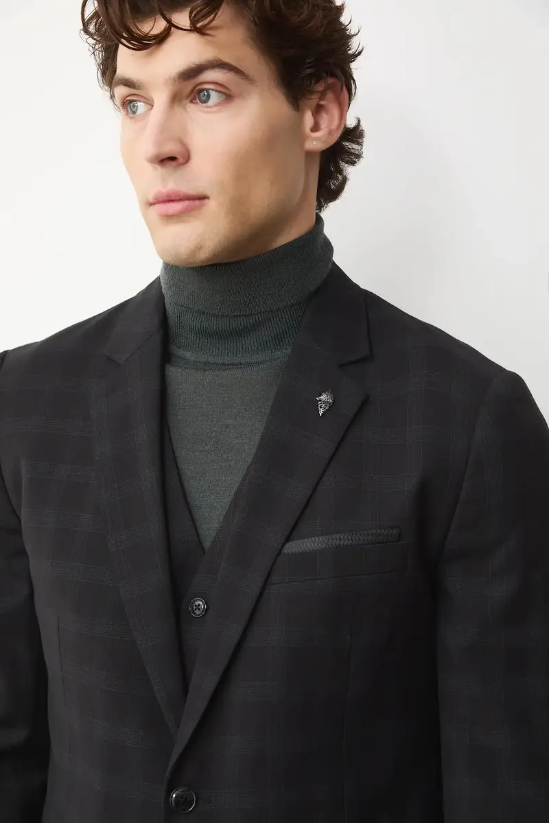 giacca Nero miniatura 4