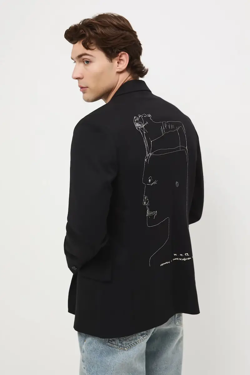 giacca Nero miniatura 2