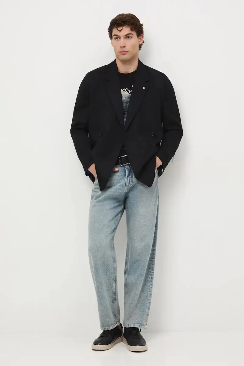 giacca Nero miniatura 3