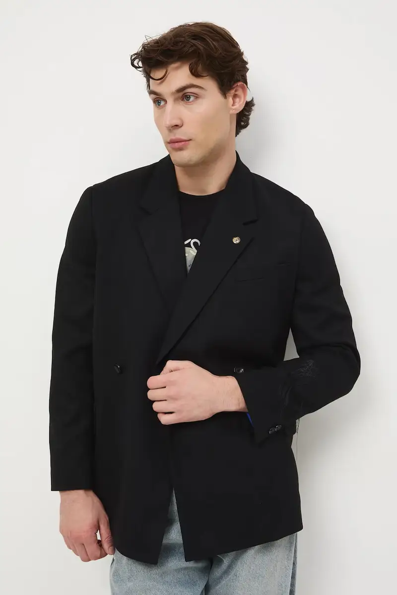 giacca Nero miniatura 4