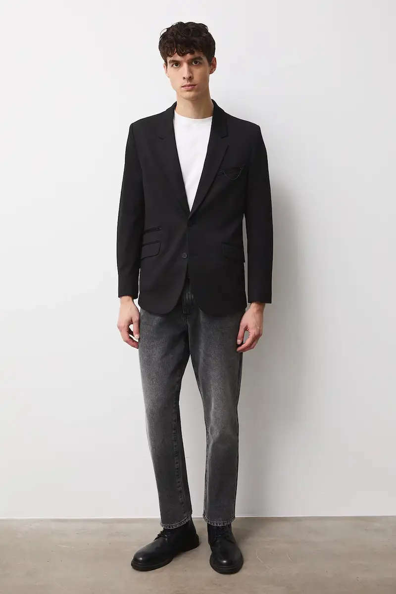 giacca Nero miniatura 2