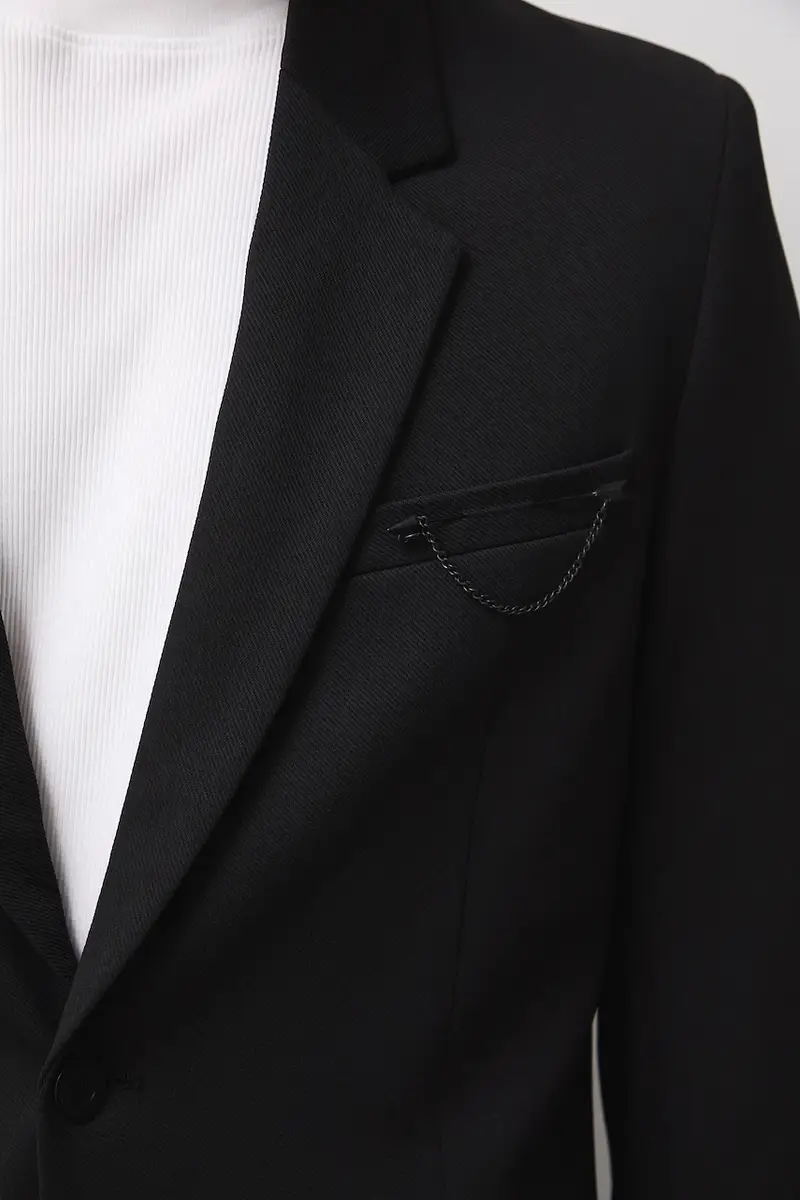 giacca Nero miniatura 5