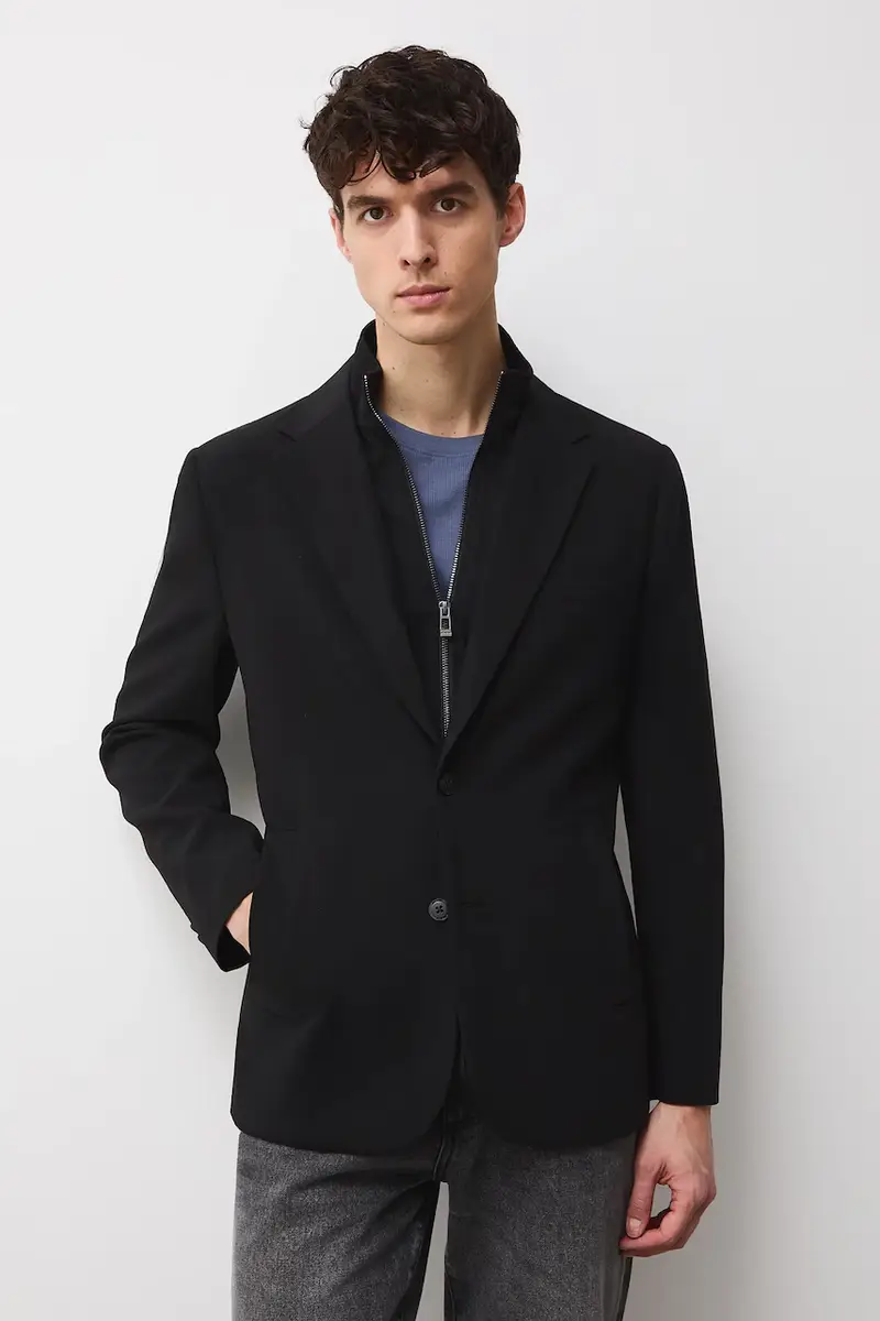 giacca Nero miniatura 2