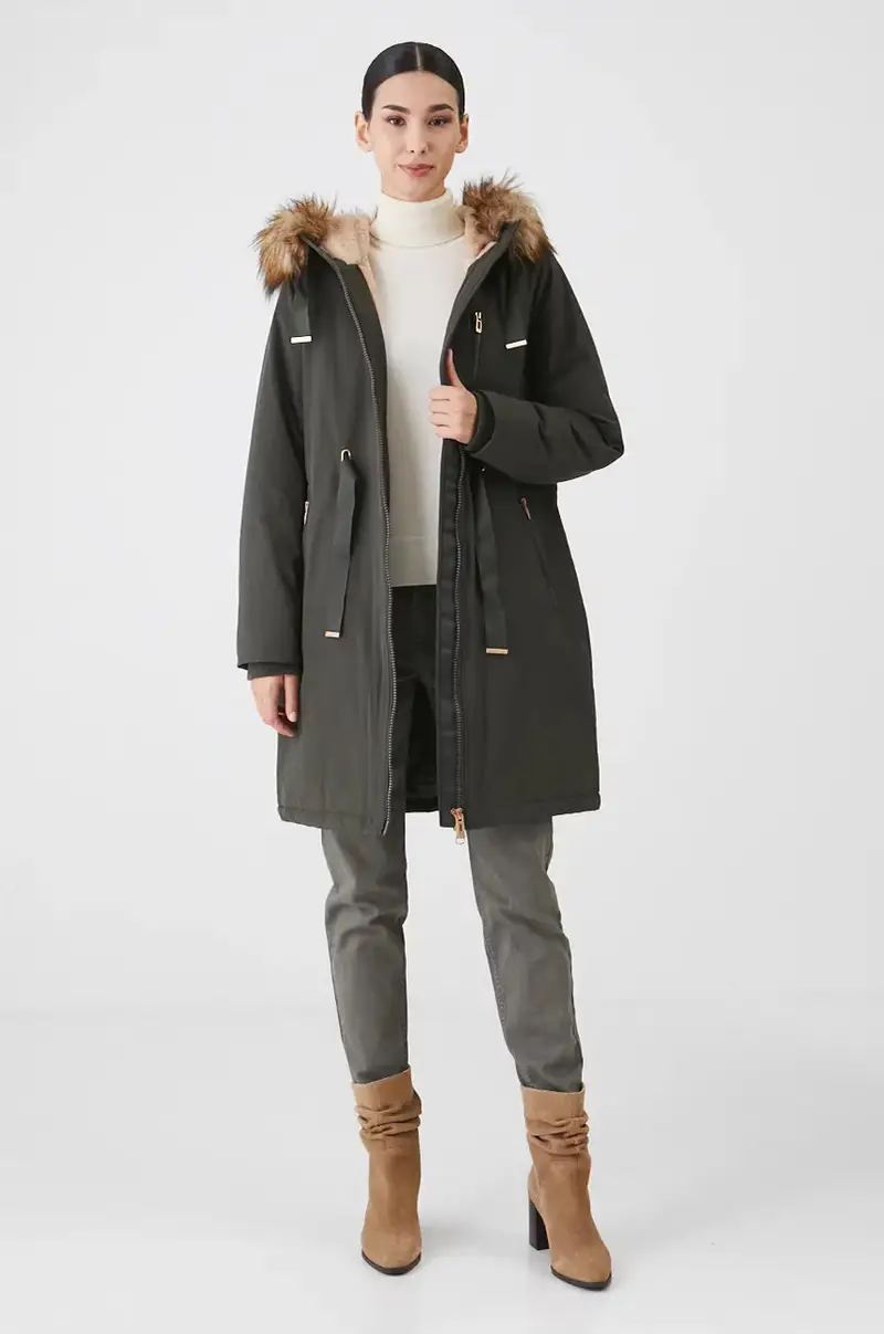 Medicine Parka Donna Verde 3277179 miniatura 2