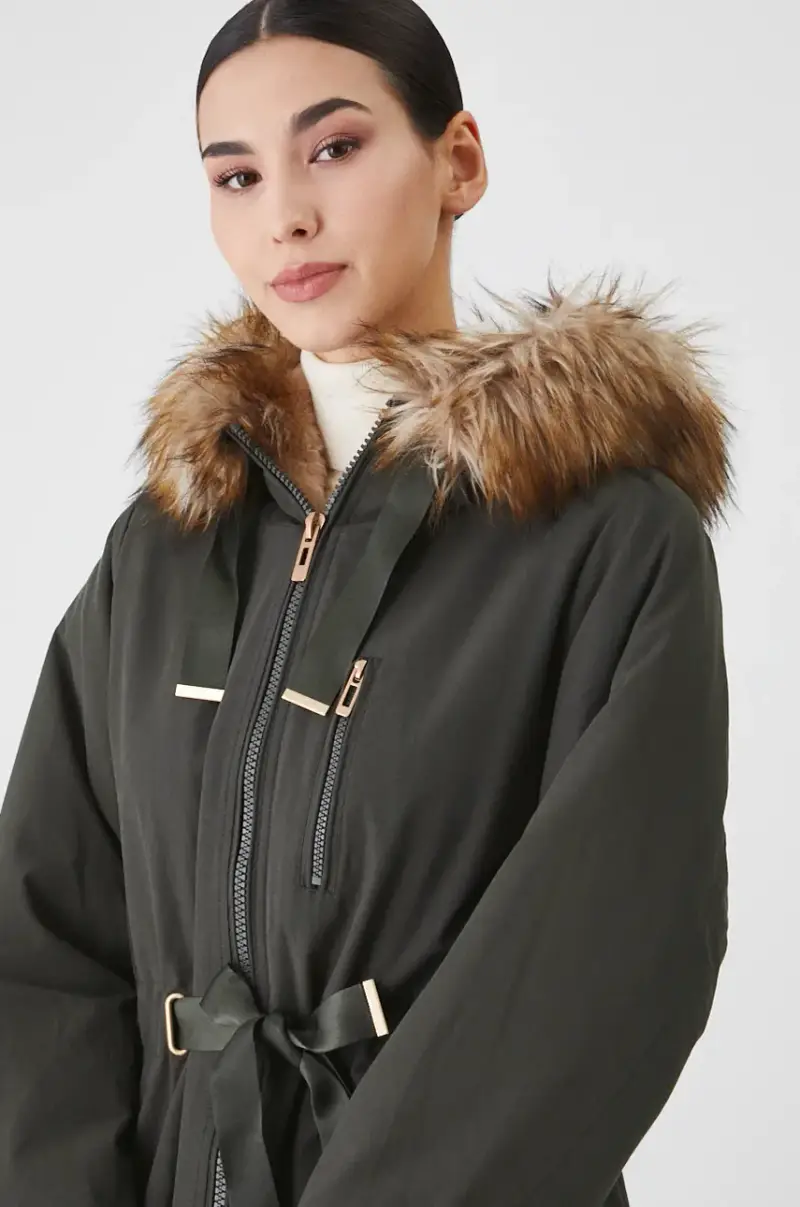 Medicine Parka Donna Verde 3277179 miniatura 4