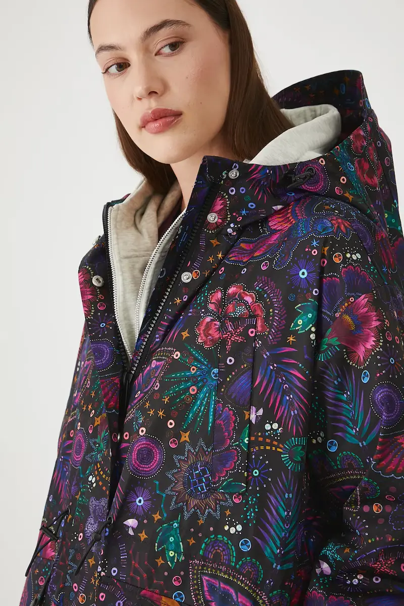 giacca parka Multicolore miniatura 4