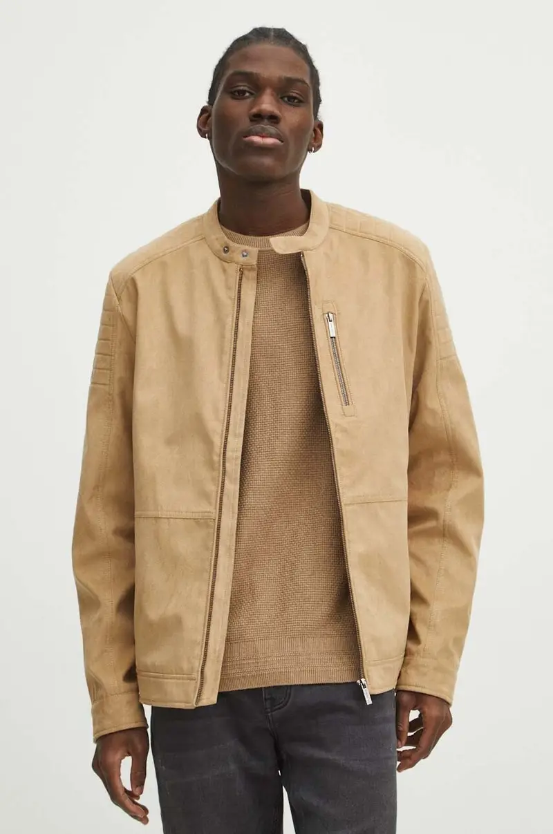 giacca uomo colore beige