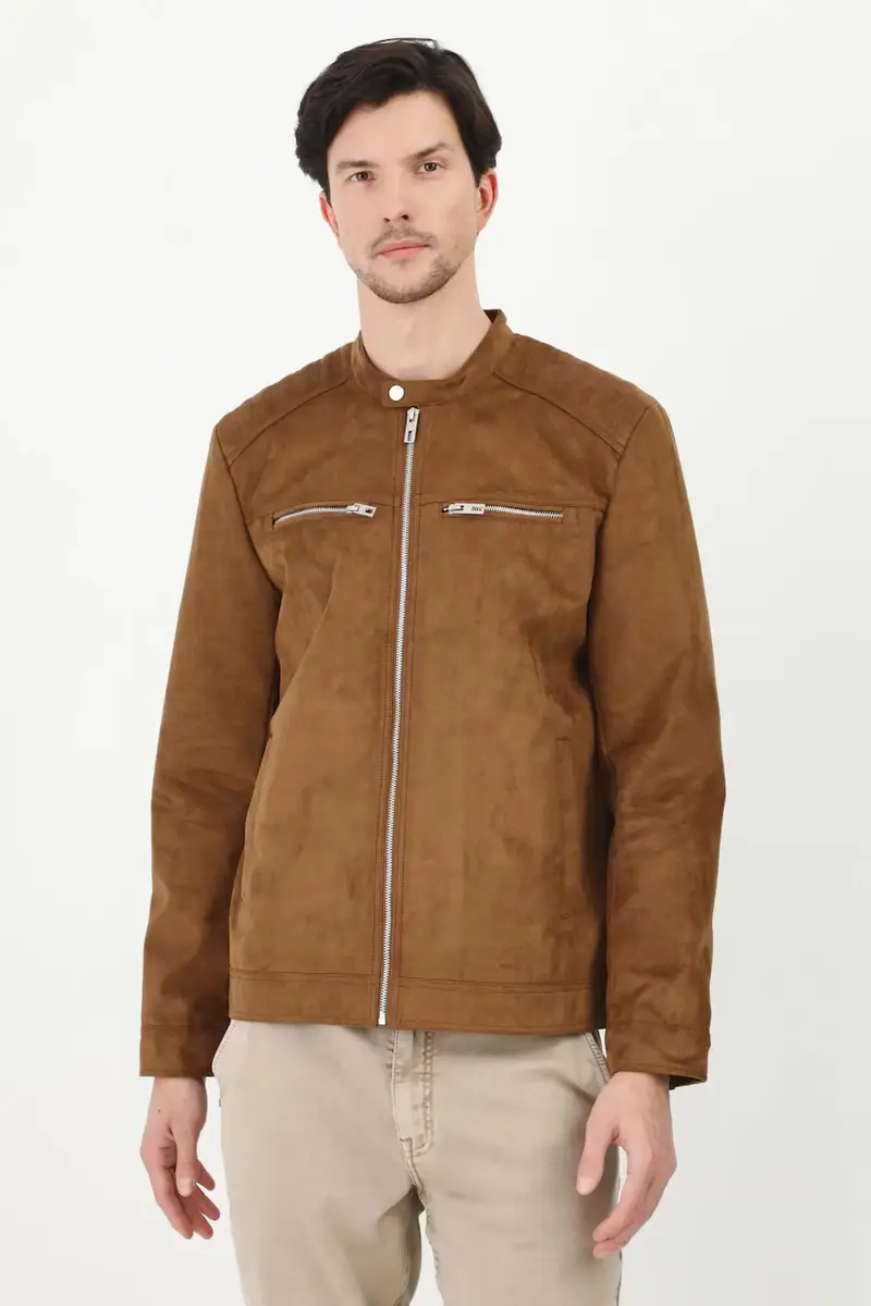 giacca uomo colore beige miniatura 2