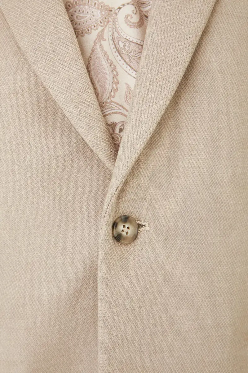 giacca uomo colore beige miniatura 5