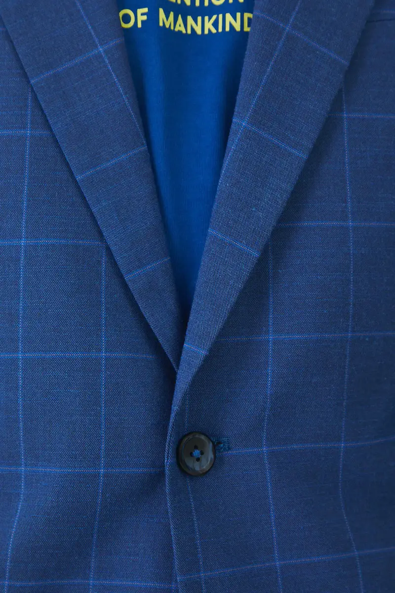 giacca uomo colore blu miniatura 5