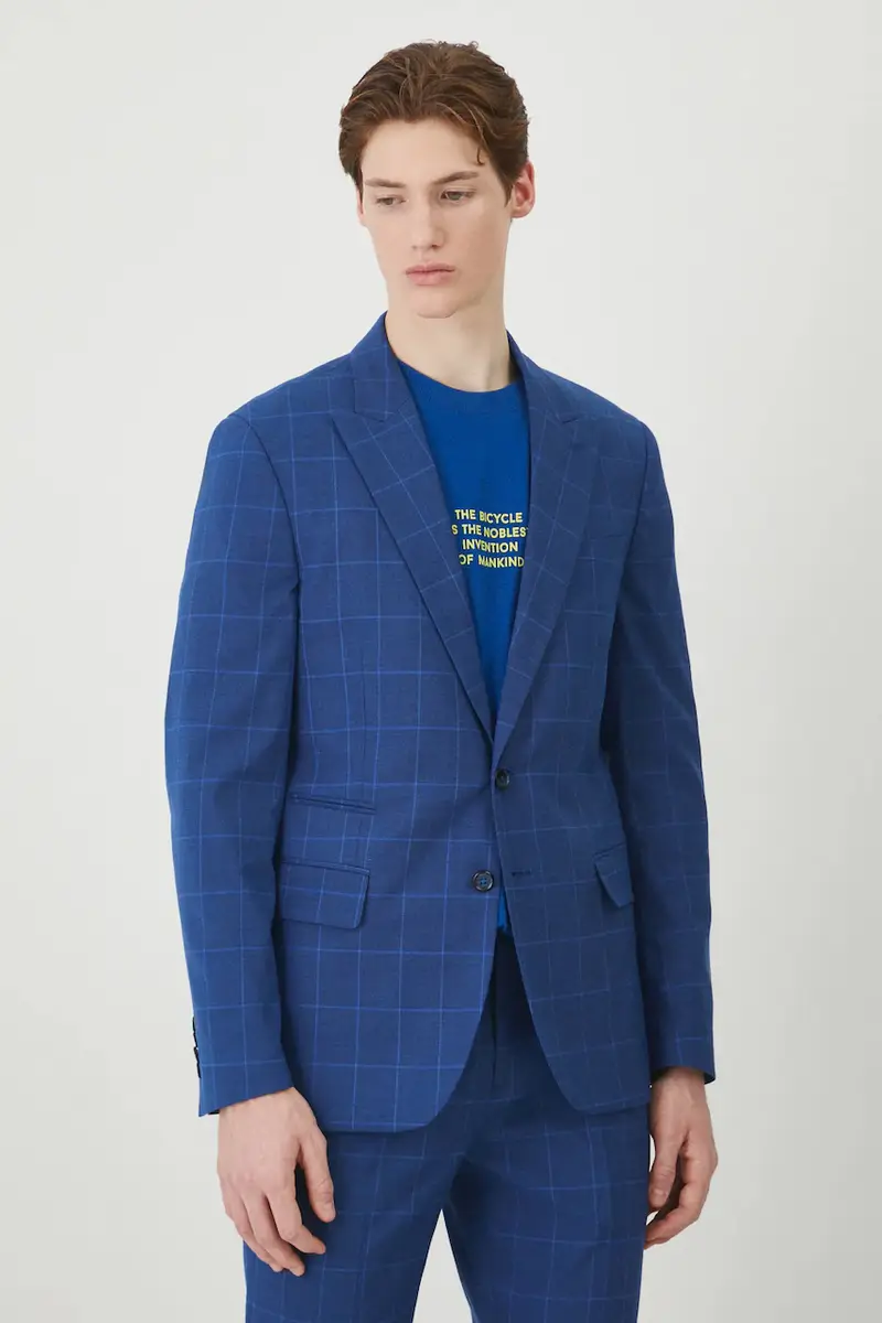 giacca uomo colore blu