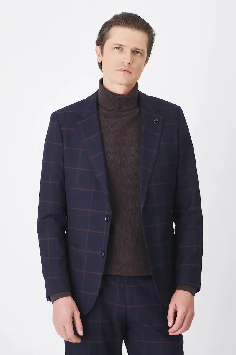 giacca uomo colore blu navy