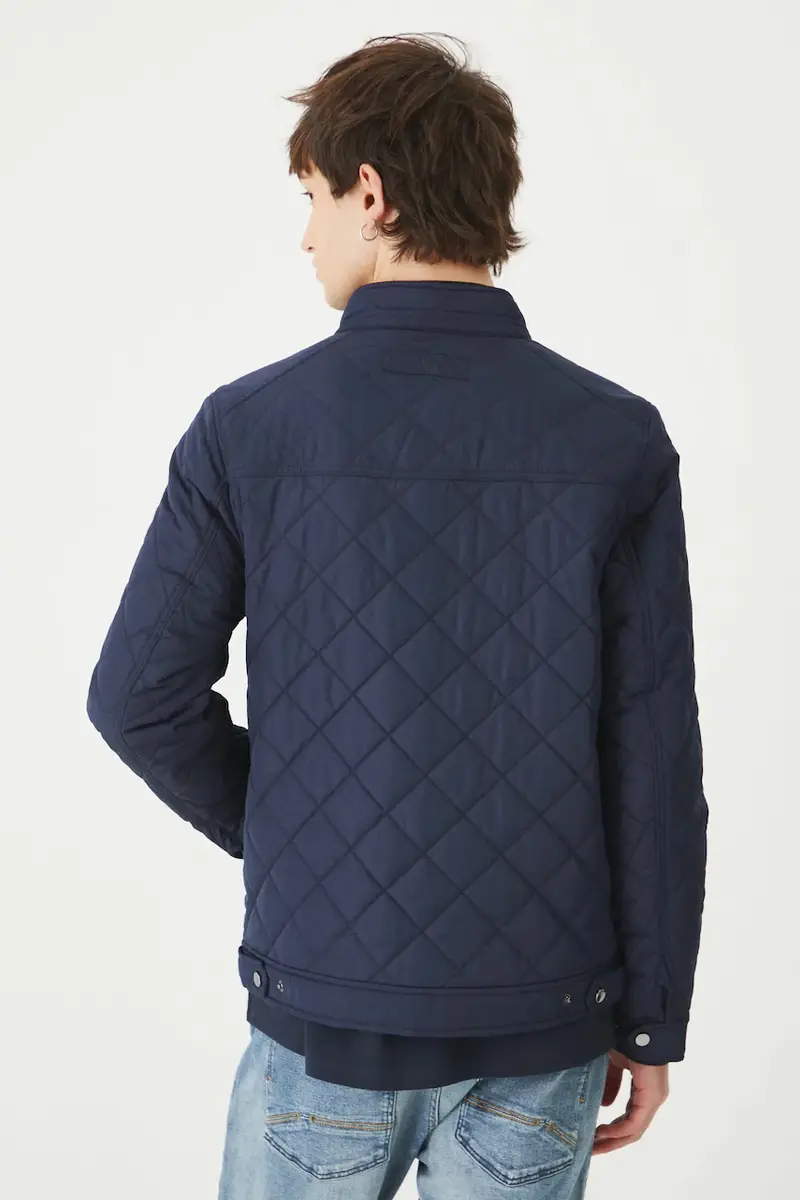 giacca uomo colore blu navy miniatura 3