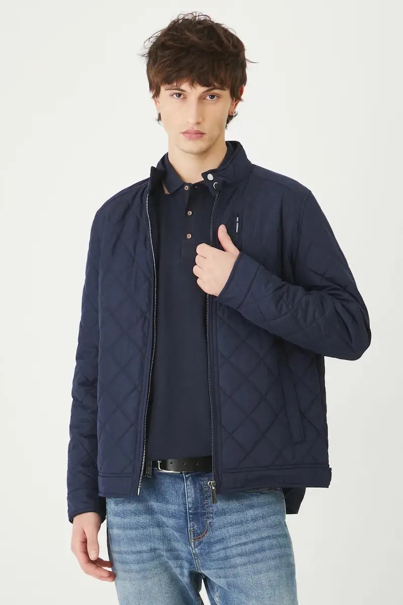 giacca uomo colore blu navy miniatura 4