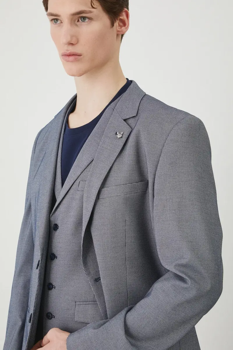 giacca uomo colore blu navy miniatura 5