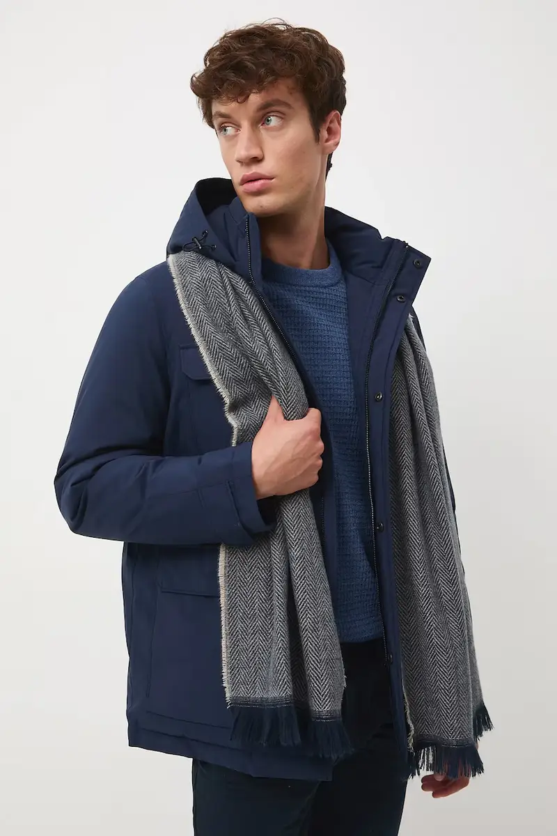 giacca uomo colore blu navy miniatura 4