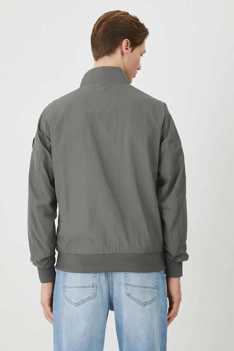 giacca uomo colore grigio miniatura 3