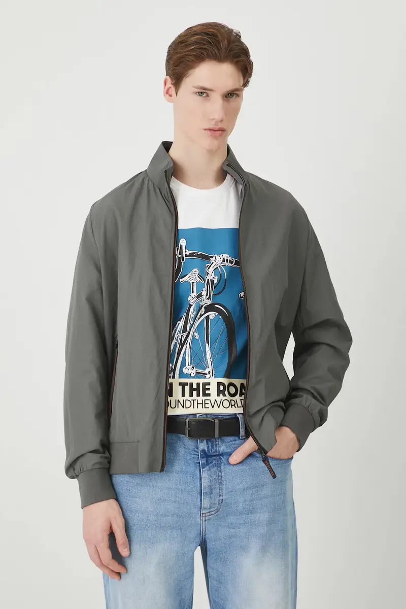 giacca uomo colore grigio miniatura 4