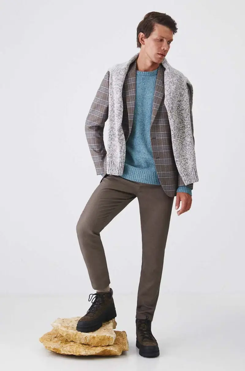 giacca uomo colore marrone