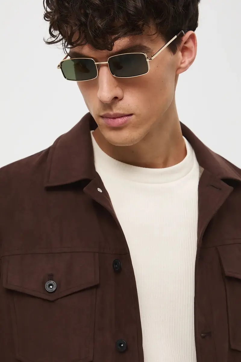 giacca uomo colore marrone miniatura 4