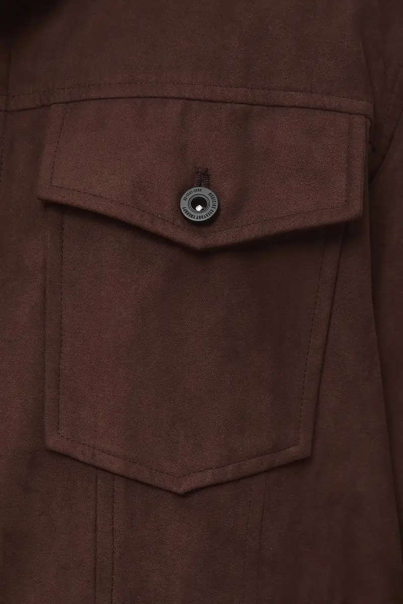 giacca uomo colore marrone miniatura 5