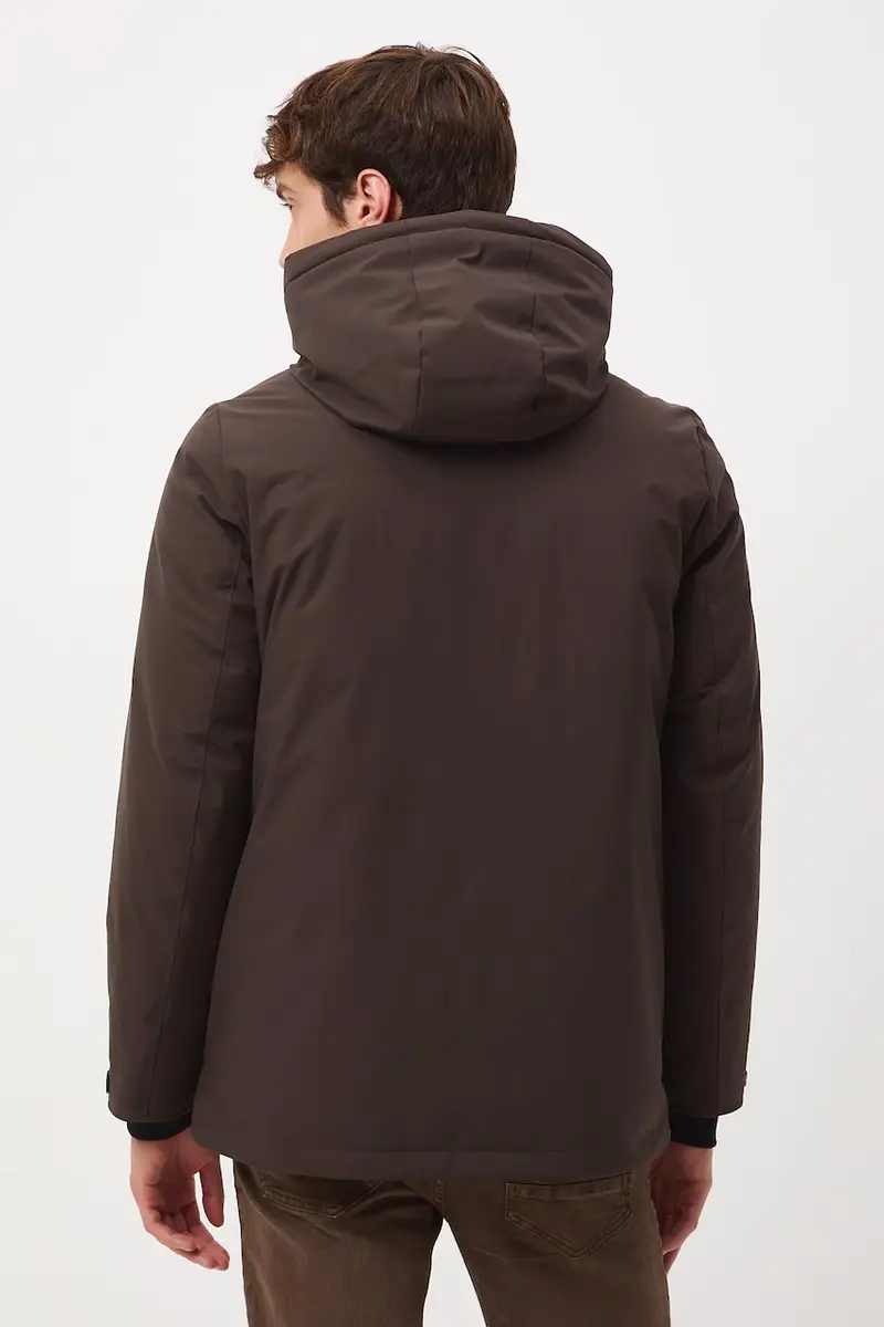 giacca uomo colore marrone miniatura 3