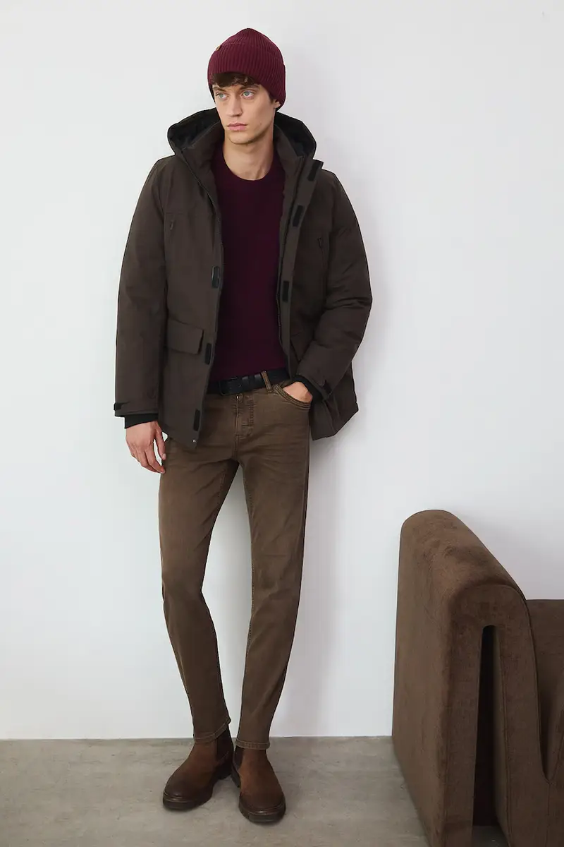 giacca uomo colore marrone