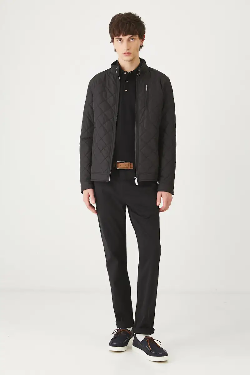 giacca uomo colore nero miniatura 2