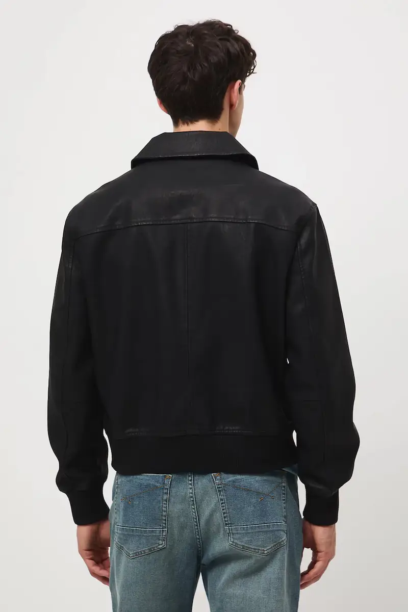 giacca uomo colore nero miniatura 3