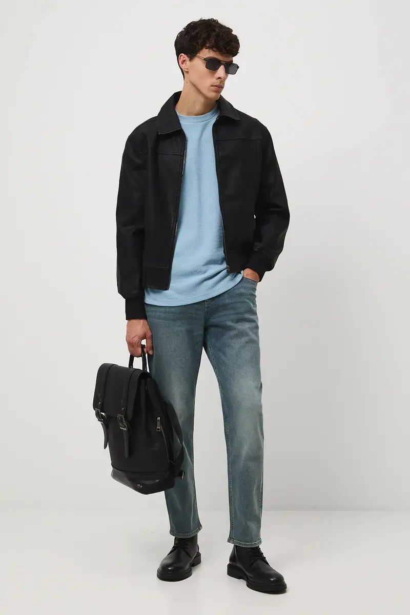 giacca uomo colore nero miniatura 4