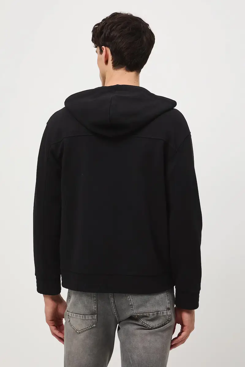 giacca uomo colore nero miniatura 3