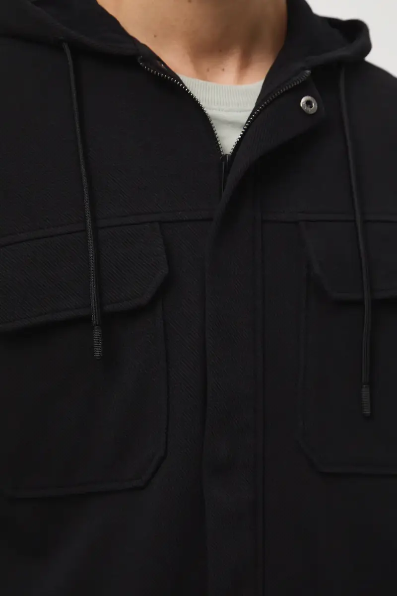 giacca uomo colore nero miniatura 5