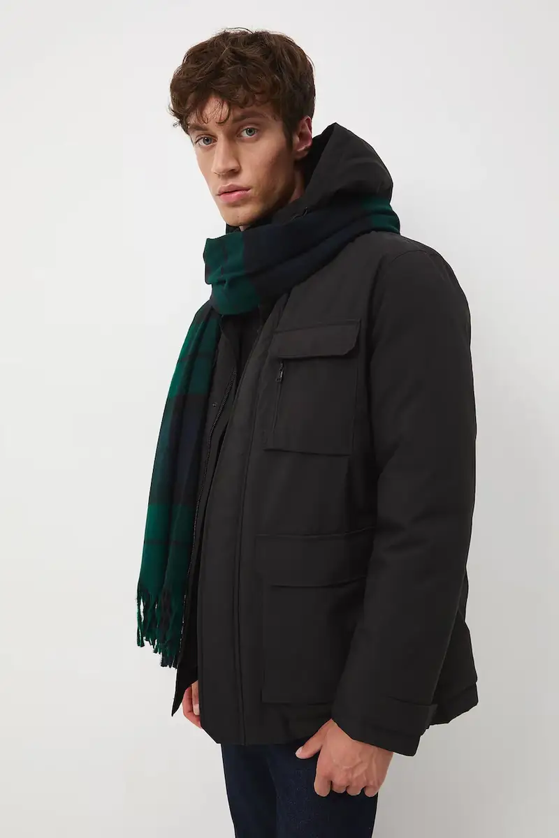 giacca uomo colore nero miniatura 2