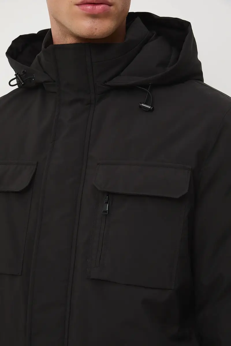 giacca uomo colore nero miniatura 5