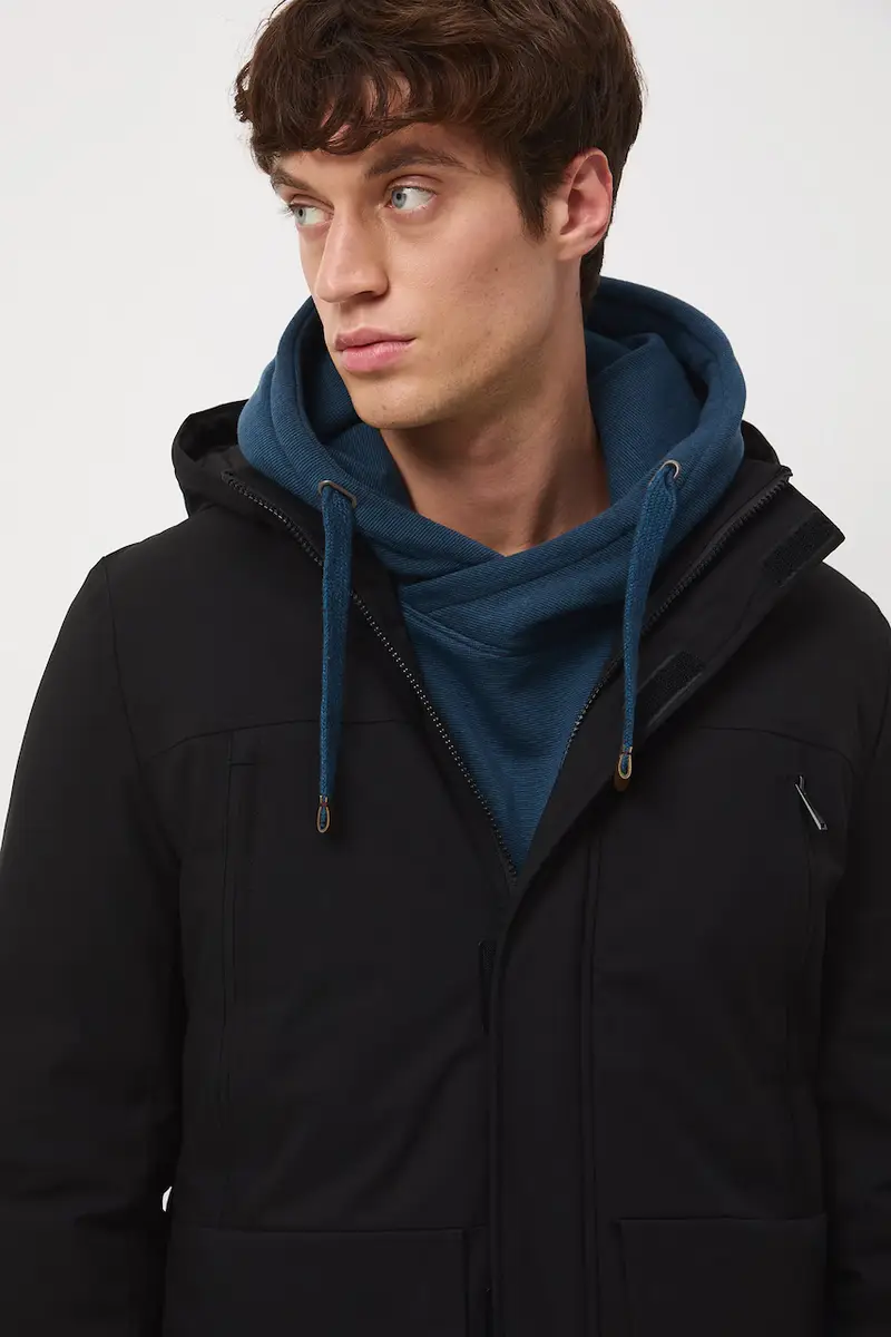 giacca uomo colore nero miniatura 4