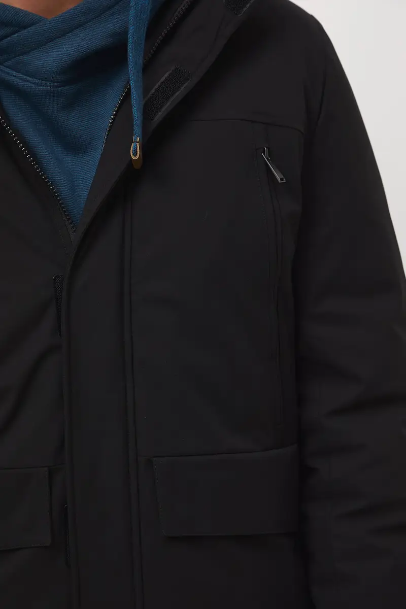 giacca uomo colore nero miniatura 5