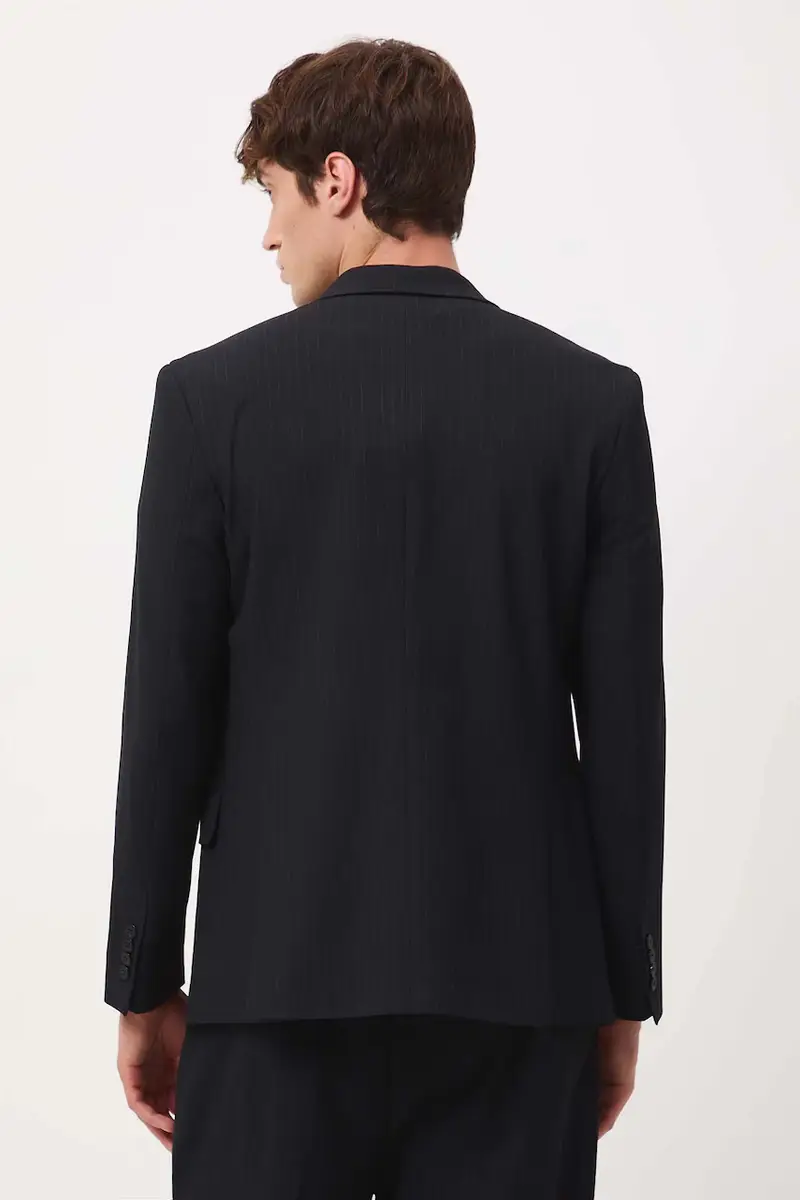 giacca uomo colore nero miniatura 3