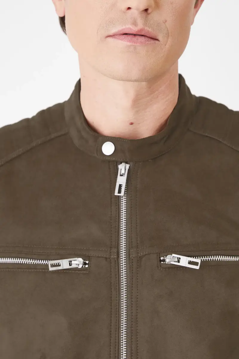 giacca uomo colore verde miniatura 5