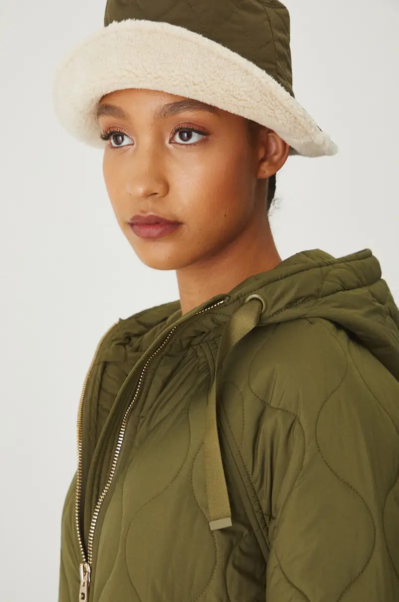 Medicine Giacca oversize verde con cappuccio miniatura 5