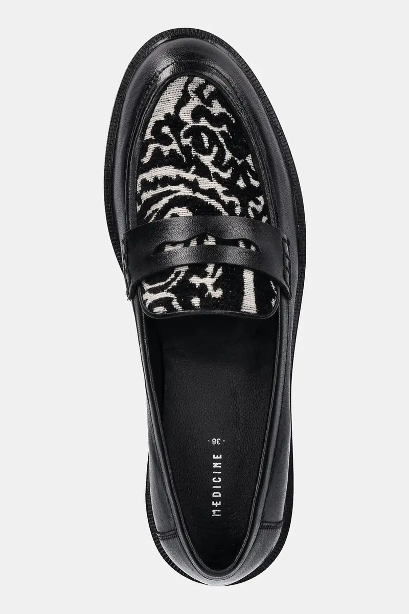 Medicine Mocassini Donna Nero 3650681 miniatura 4