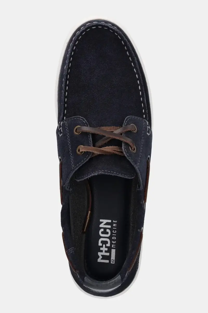 Medicine Mocassini Uomo Blu 3314270 miniatura 5