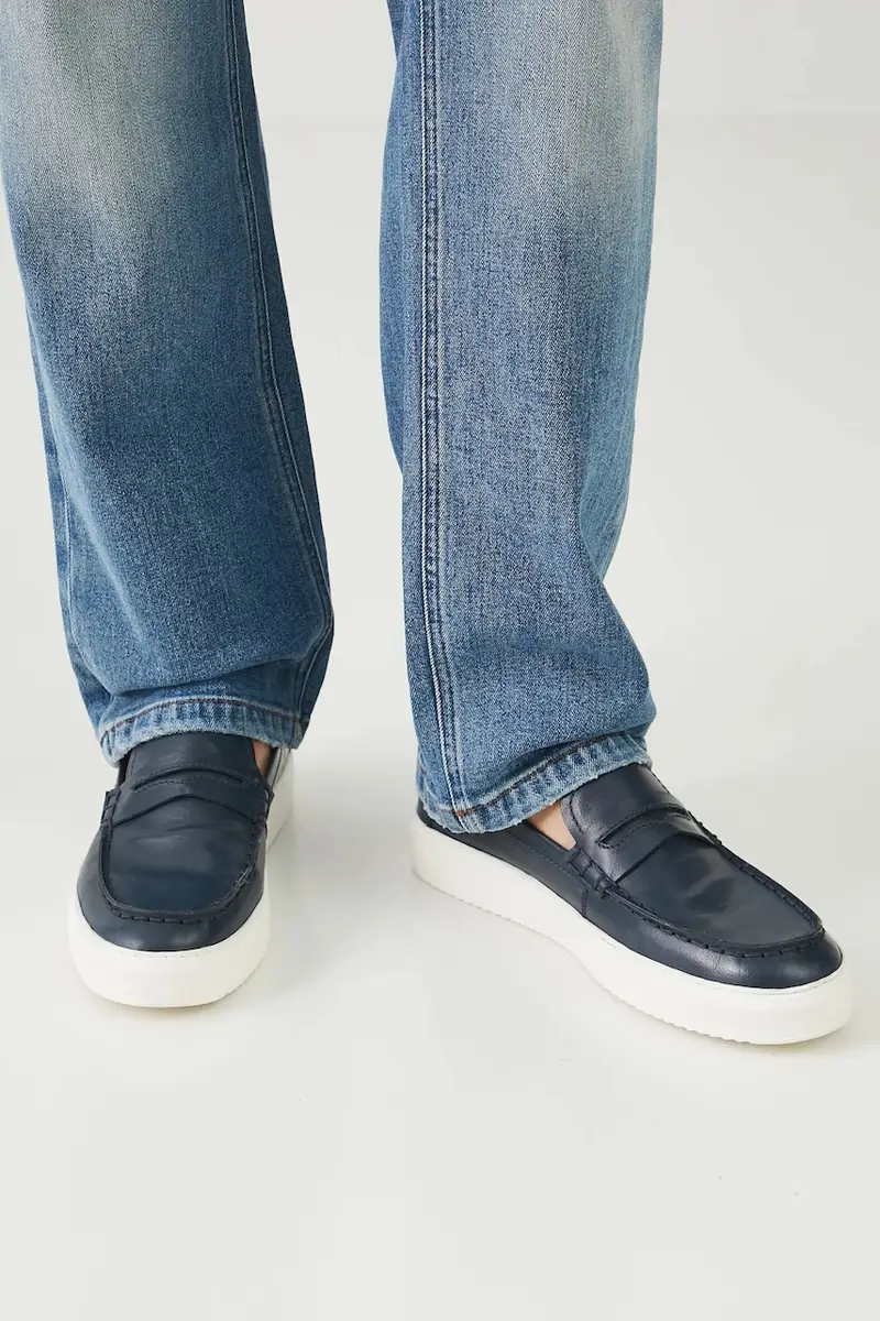 Medicine Mocassini Uomo Blu 2221577